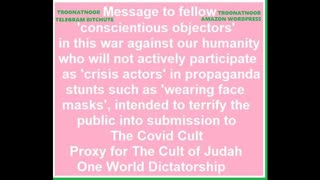 Robot Voice Urges Resistance Against World Jewry