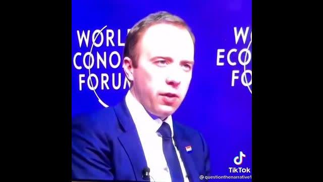 LISTEN CLOSELY!! - WEF Matt Hancock - I am the proud shareholder of Genomics England