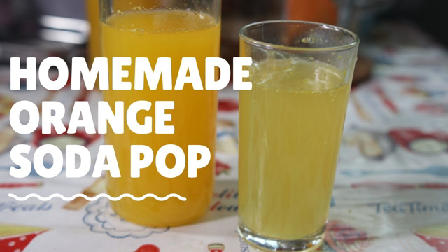 How to make home made orange soda pop from scratch - Soda #1