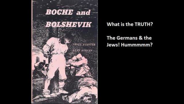 freemasonry and satanism, book review 42 pt 1, BOCHE (germans) and the Jews
