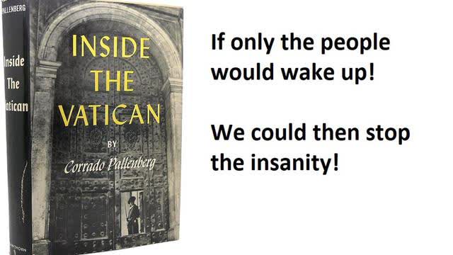 Freemasonry and Satanism, book review 364 pt 1, Vatican Finances by Corrado Pallenberg