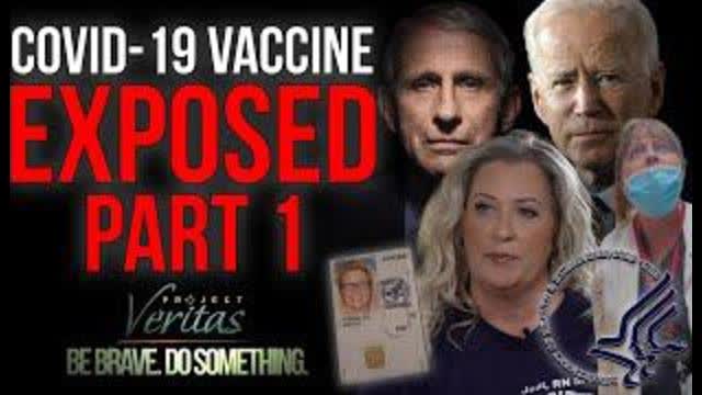 PART 1: Federal Govt HHS Whistleblower Goes Public With Secret Recordings "Vaccine is Full of Sh*t"