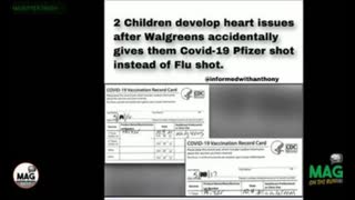 THIS PROVES 100% THAT THE FLU SHOT IS NOW THE COVID-19 VACCINES