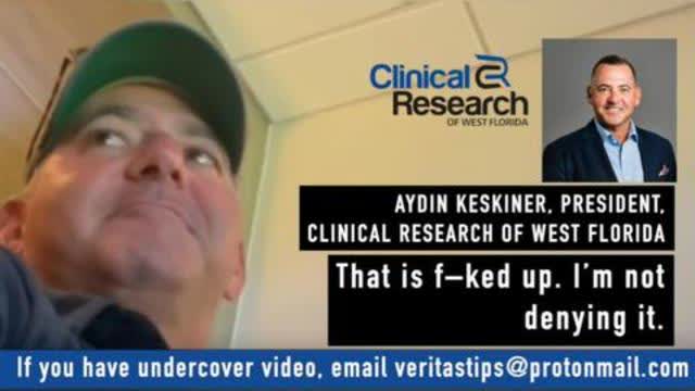 Citizen Journalist Secretly Films 20 Year Pfizer Contractor on Covid Vax "Skeptical of the Science"