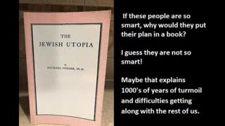 Freemasonry and Satanism, book review 362 pt 1, The Jewish Utopia by Michael Higger Ph.D