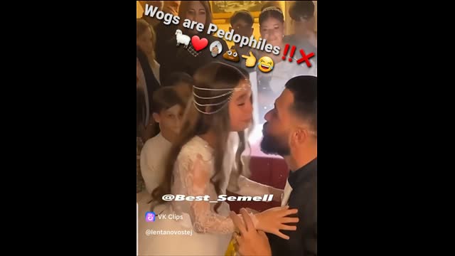 Typical kavkazoid(semitic) wedding. (Russian Folk Wisdom states...