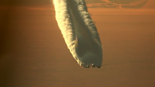 Chemtrails | Early morning 787 Dreamliner