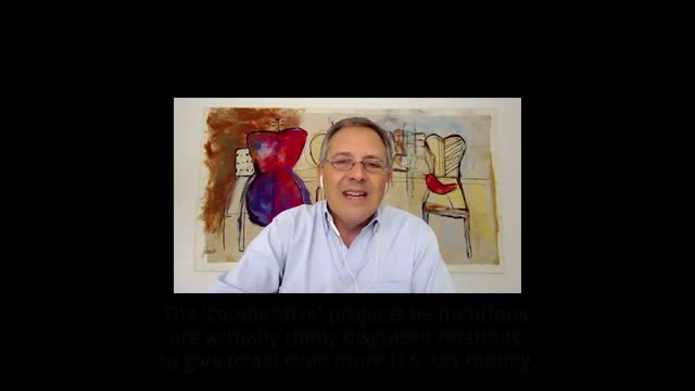 Israel lobbyist describes ways to procure massive US aid to Israel, despite US recession