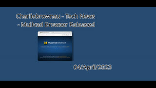 Tech Tuesday - Mullvad Web Browser & SearX search Engine customisation