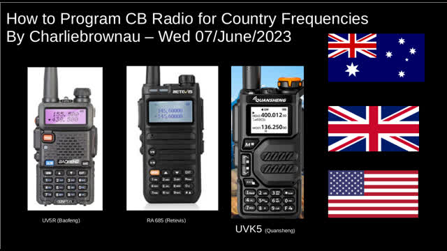 SHTF Prep - Why CB Radio + Programing CB via keypad