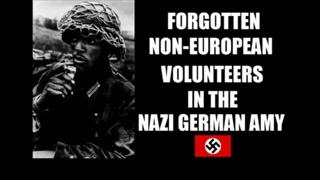 Non-European volunteers in the German military-World War 2