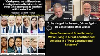 Steve Bannon/Brian Kennedy: We're Living in A Post-Constitutional America in a “Post-Constitutional