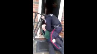 Canadian COVID Cops Beat Up Elderly Man JEW WORLD ORDER IS HERE!  2021 is 1917