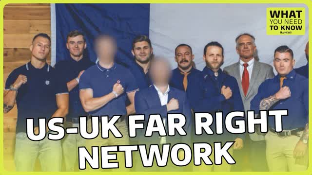 How UK and US white supremacist groups have joined forces | ITV News
