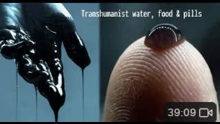 magnetic black goo in bottled/tap water, food and pills