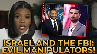 Candace Owens SLAMS Israel First Zionists and the FBI For Manipulating Americans