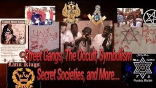 The Occult & Street Gangs, Gang Signs & Illuminati Symbols, Illuminati Influence on Street Gangs....