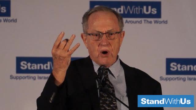 Alen Dershowitz brags about jewish Power and that they deserve it