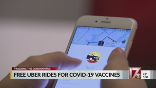 Uber providing free rides for people getting COVID-19 vaccine