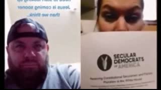 Secular Democrats of America want to end Christian considerations on policy decisions. (Momento edit)