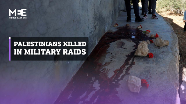 Five Palestinians killed across West Bank by Israeli forces during military raids