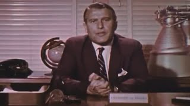 Real Scientist Gets Real (Dr. Werner von Braun)