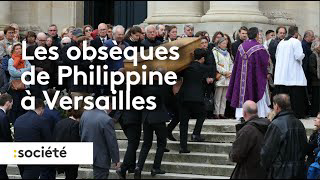 Plus de 1500 personnes aux obsèques de Philippine à Versailles