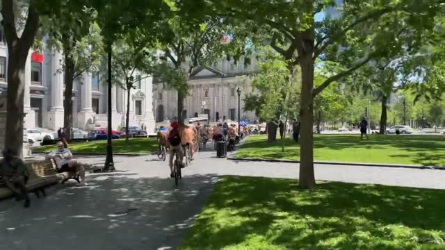 MontrÃ©al Naked Bike Returns - July 2022