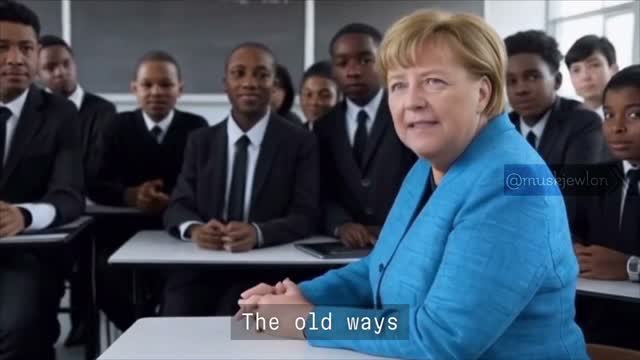 A Different version of Angela Merkel from another universe finally speaks out: