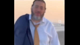 Dirty Jew Uses The WORD SHIELD to defend himself after trashing beach