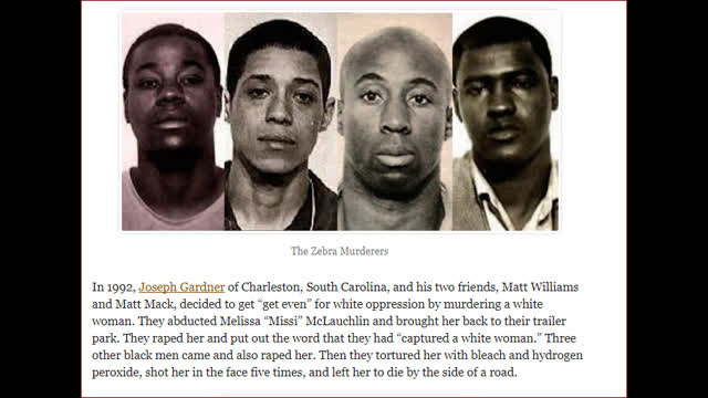 The Zebra Murders Blacks Slaughtering Whites Because Their White