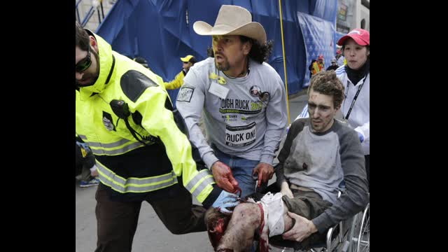 BOSTON BOMBINGS FALSE FLAG HEIGHT TREASON CAUGHT ON CAMERA