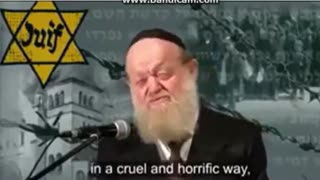 Rabbi Admits Hitler Was Right.