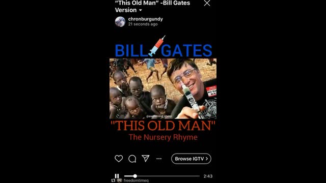 â€œThis Old Manâ€ -Bill Gates Version
