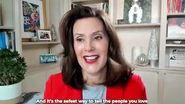 Michigan governor Gretchen Whitmer invites Santa to tell kids to "follow the rules" on COVID-19