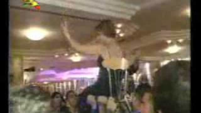 Crumbling floor in a wedding Israel