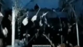 Freemason Ritual - little boys in WEDDING DRESS.