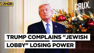 Trump Hailed As "First Jewish President", Attacks "Antisemitic" Congress At Hannukah Reception | 4k