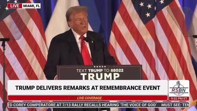 “We will remove the Jew haters who do nothing to help our country.” – Donald Trump