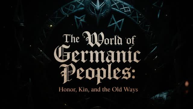 The World of the Germanic Peoples