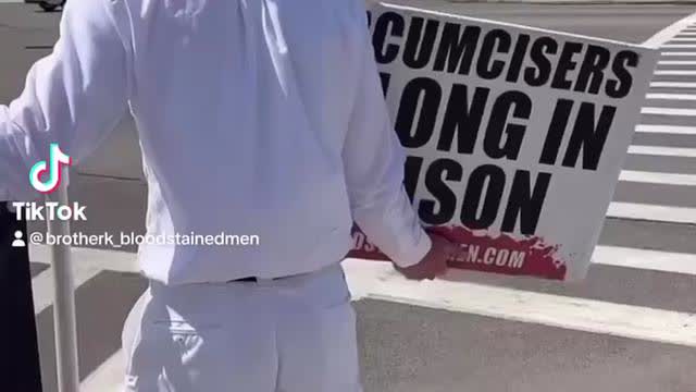 Niagara Falls Police Try to Shut Down Circumcision Protest