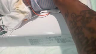 My lil man had to get his wee wee clipped 2Day