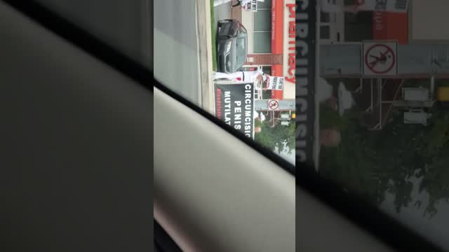 An Intactivist Demonstration Near CVS