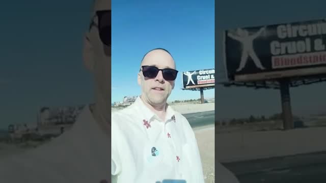 A Big and Beautiful Intactivist Billboard in Las Vegas