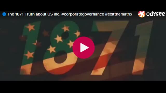 The 1871 Truth about US INC: Corporate Governance  Exit The Matrix