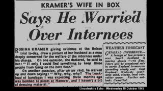 Bergen-Belsen - supply lines were bombed by allies