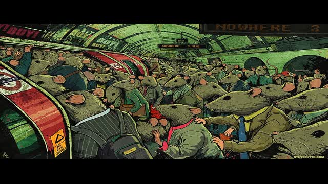 The Race of The Fleeing Man