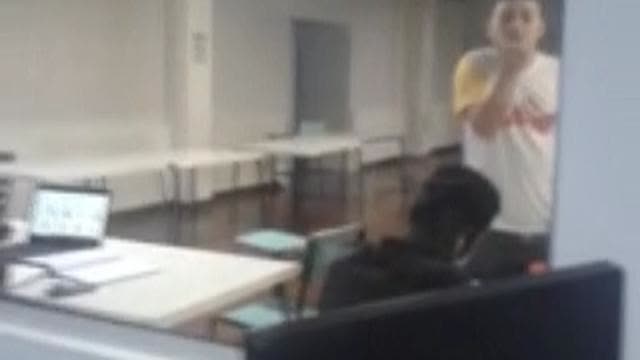 MASON MILITARY PERP HARASSING ME WHILE STUDYING