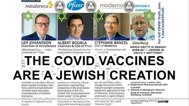 Covid Vaccines are a Jewish Creation