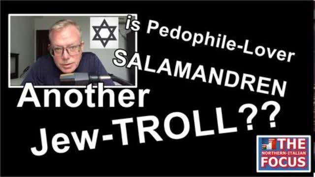 Is the Pedo-Lover SALAMANDREN Just Another Jew-TROLL??